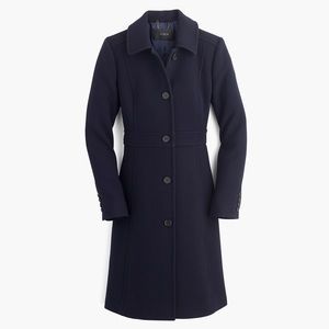J Crew last day peacoat double cloth 6P